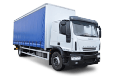 Car Hire Bridgwater - 18 Tonne Curtain Side Truck - Truck hire Bridgwater
