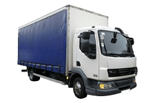 Car Hire Bridgwater - 7.5 Tonne Curtain Side Truck - Truck hire Bridgwater
