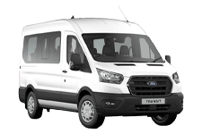 Car Hire Bridgwater - Ford Minibus - Accommodates 12 Passengers - Minibus hire Bridgwater
