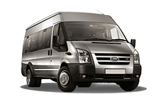 Car Hire Bridgwater - Special Ford Minibus LITE - Accommodating 17 - Minibus hire Bridgwater
